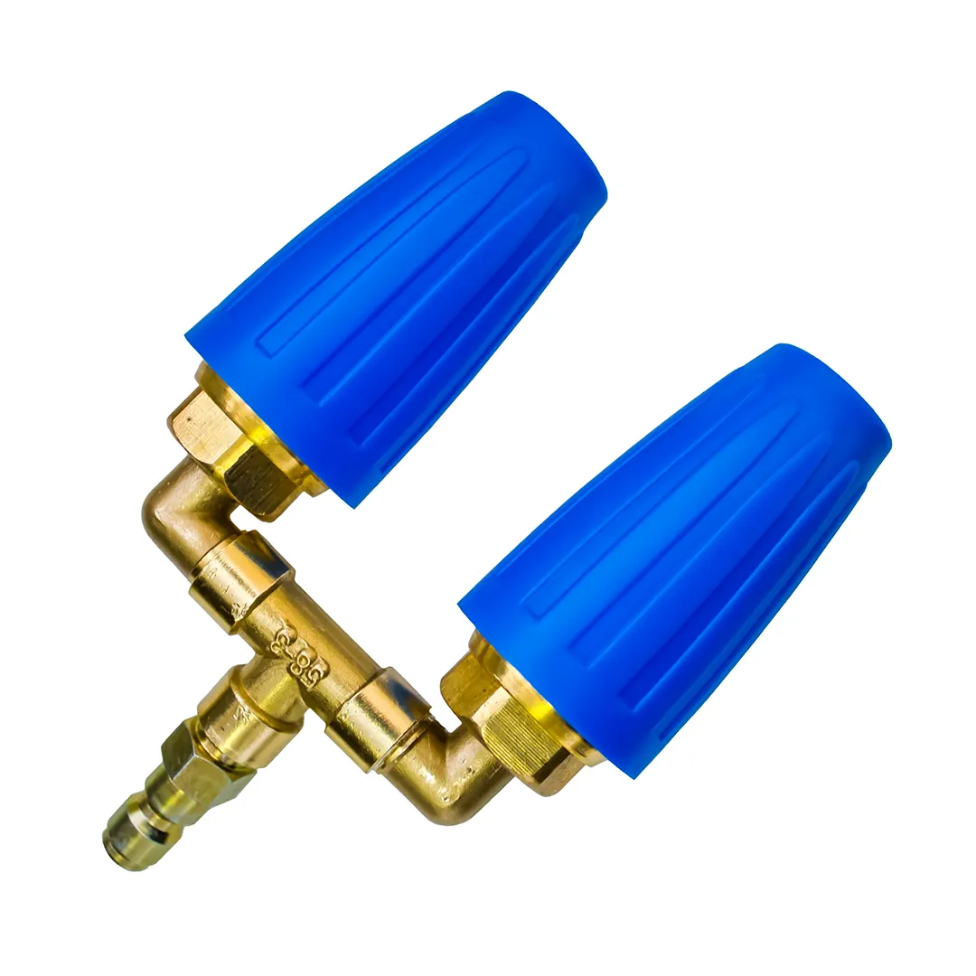 Twin Turbo Nozzle Attachment with 1/4 Inch Quick Release 030
