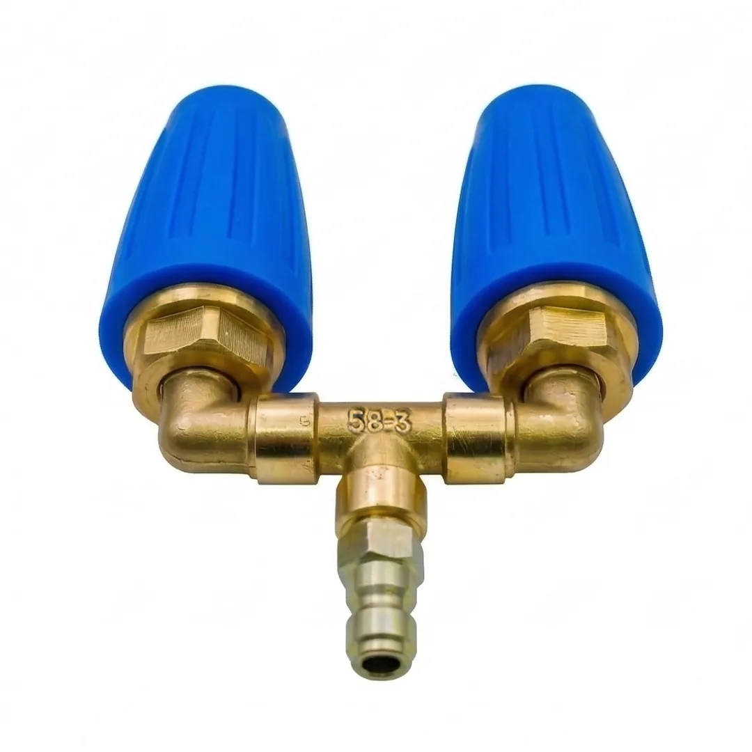 Twin Turbo Nozzle Attachment with 1/4 Inch Quick Release 030 - Image 2