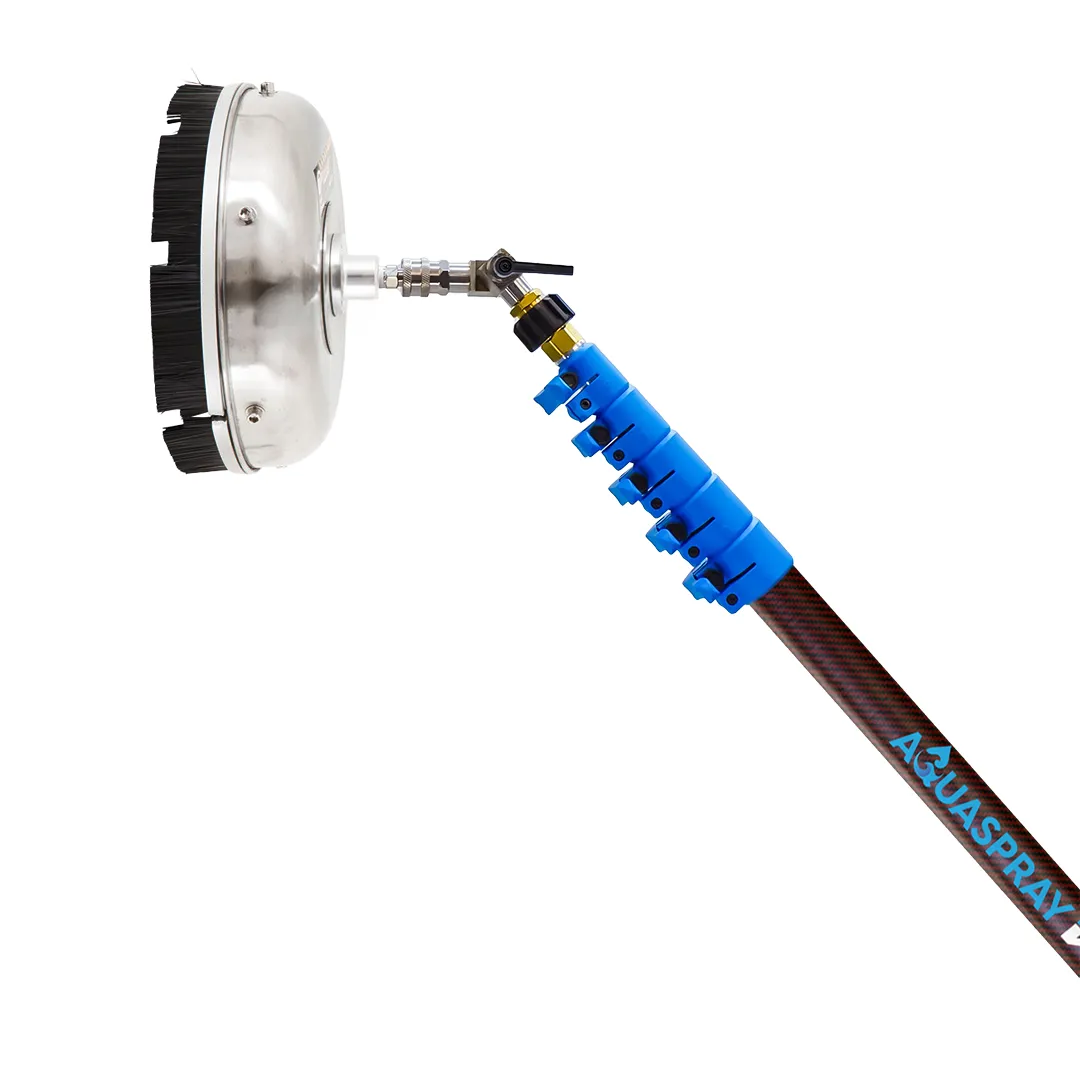 Aquaspray Softwash Conversion Kit, 12" Rotary Surface Cleaner and with Optional Venom Carbon Water Fed Pole - Image 8