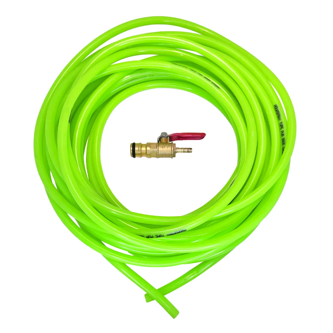 Replacement Waterfed Pole Hose and Cut Off Valve (5/16" OD)