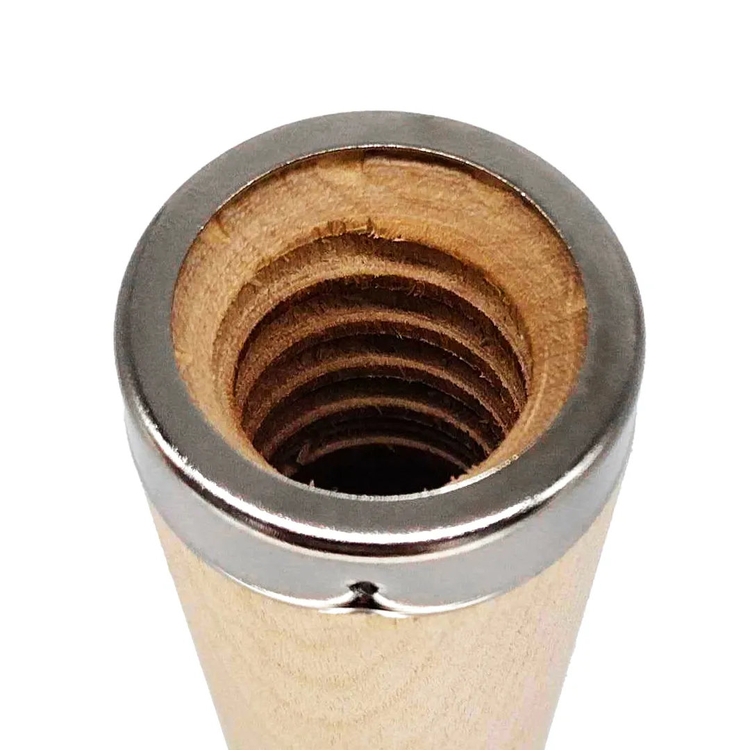 Wood Taper Tip with ACME Thread for Traditional Cleaning Poles - Image 4